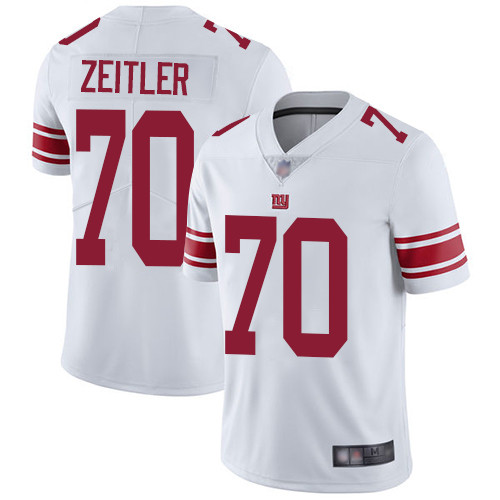 Men New York Giants #70 Kevin Zeitler White Vapor Untouchable Limited Player Football NFL Jersey->women nfl jersey->Women Jersey